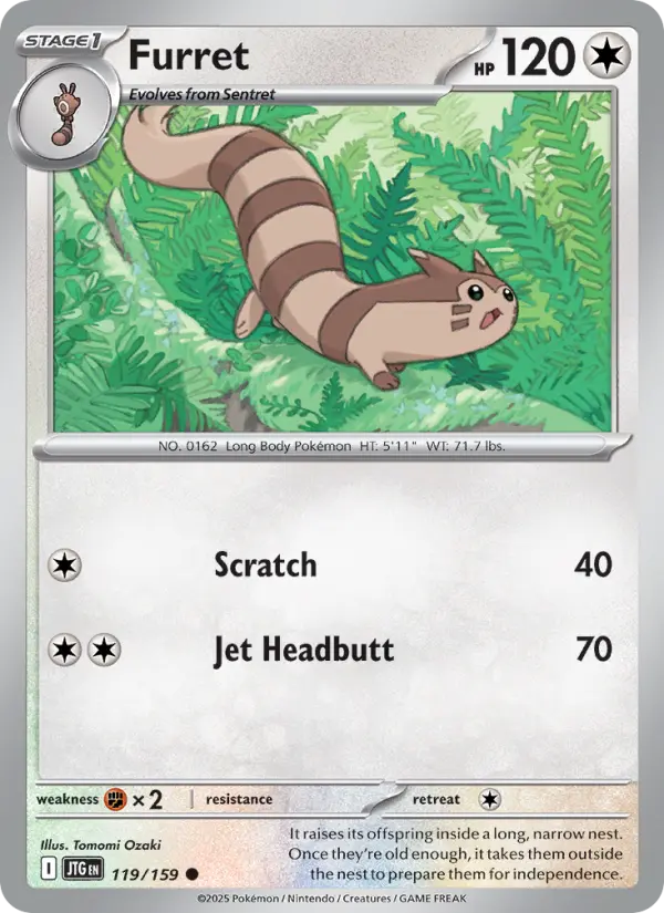 Furret, Journey Together #119