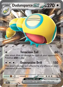 Dudunsparce ex, Journey Together #121/159