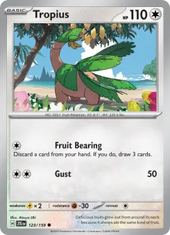 Tropius, Journey Together #123/159