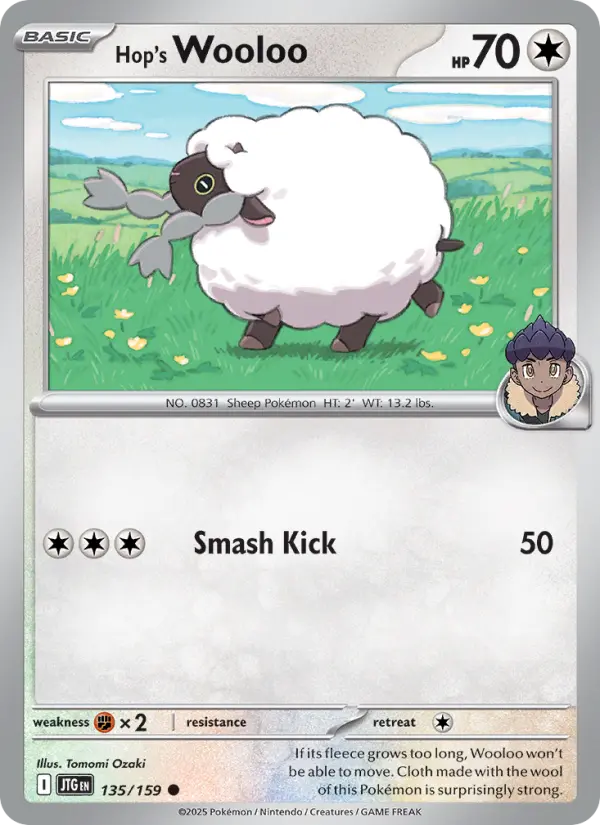Hop's Wooloo, Journey Together #135