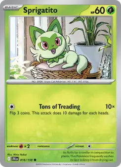 Sprigatito, Journey Together #16/159