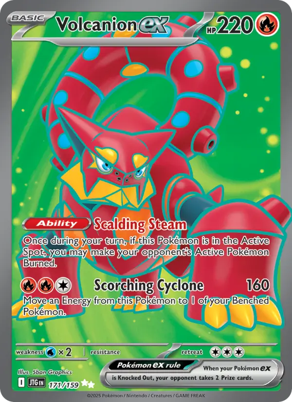 Volcanion ex, Journey Together #171