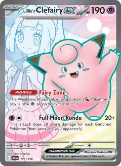 Lillie's Clefairy ex, Journey Together #173/159