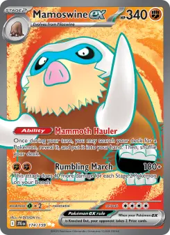 Mamoswine ex, Journey Together #174/159