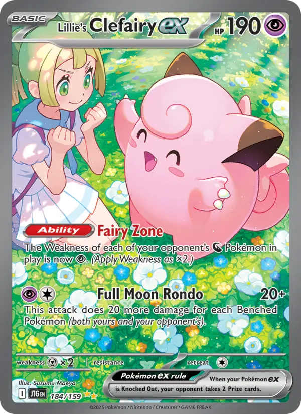 Lillie's Clefairy ex, Journey Together #184