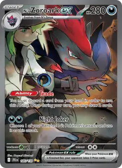 N's Zoroark ex, Journey Together #185/159