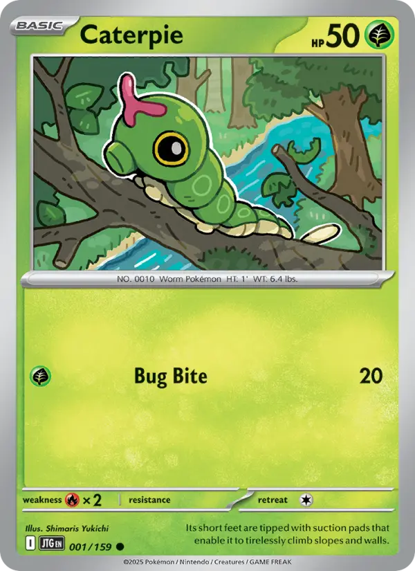 Caterpie, Journey Together #1