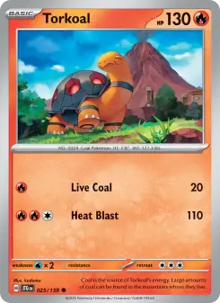 Torkoal, Journey Together #25/159