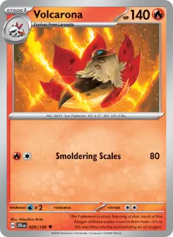 Volcarona, Journey Together #29/159