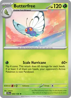 Butterfree, Journey Together #3/159
