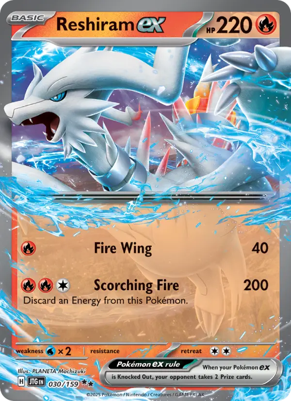 Reshiram ex, Journey Together #30