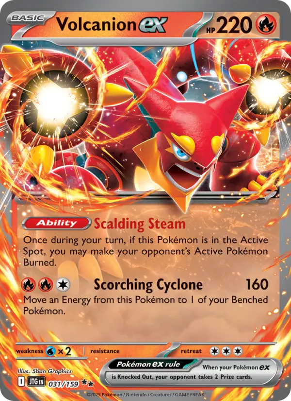 Volcanion ex, Journey Together #31