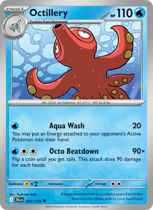 Octillery, Journey Together #34