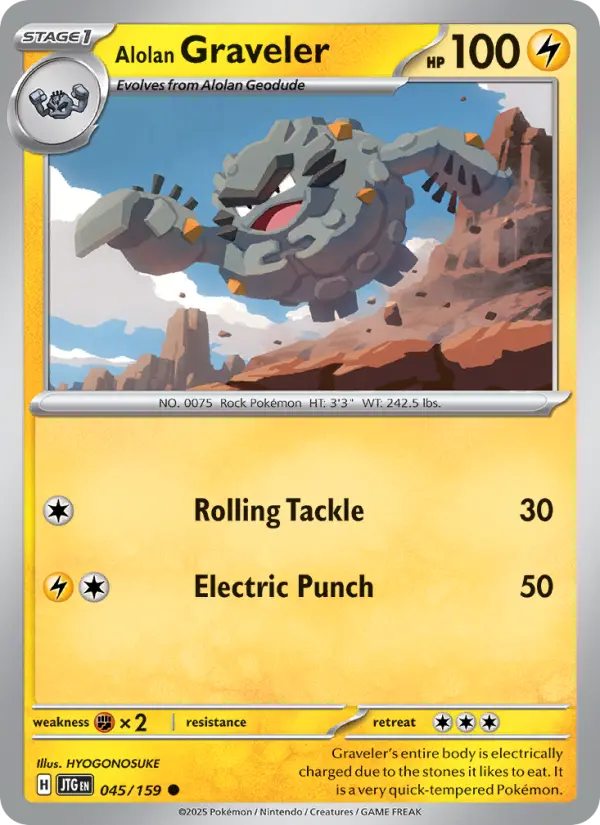 Alolan Graveler, Journey Together #45