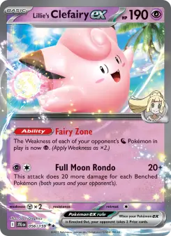 Lillie's Clefairy ex, Journey Together #56/159