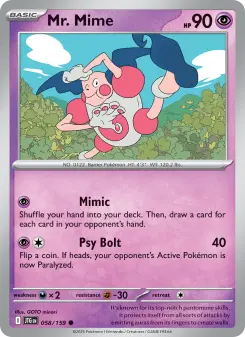 Mr. Mime, Journey Together #58/159