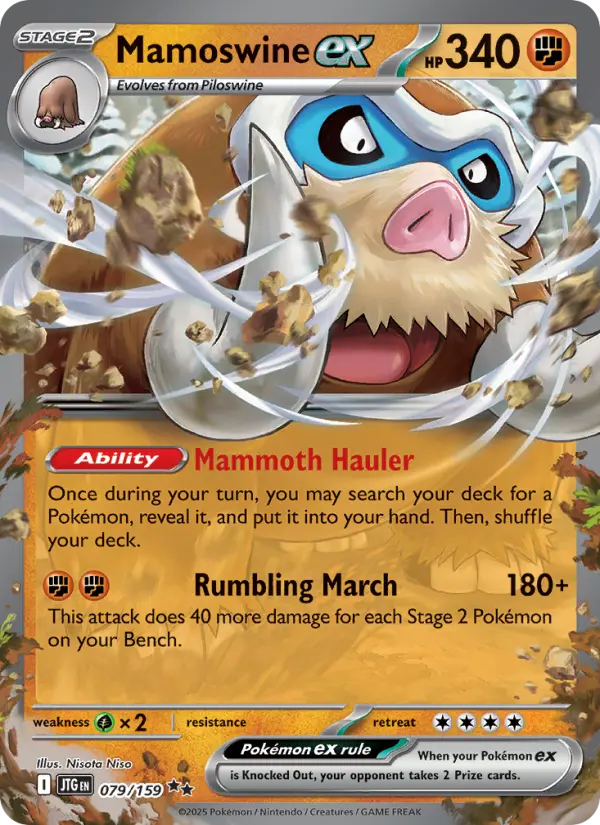 Mamoswine ex, Journey Together #79