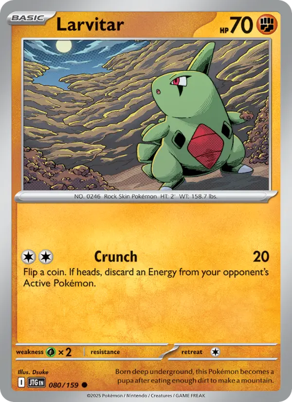 Larvitar, Journey Together #80