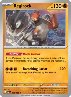 Regirock, Journey Together #82/159