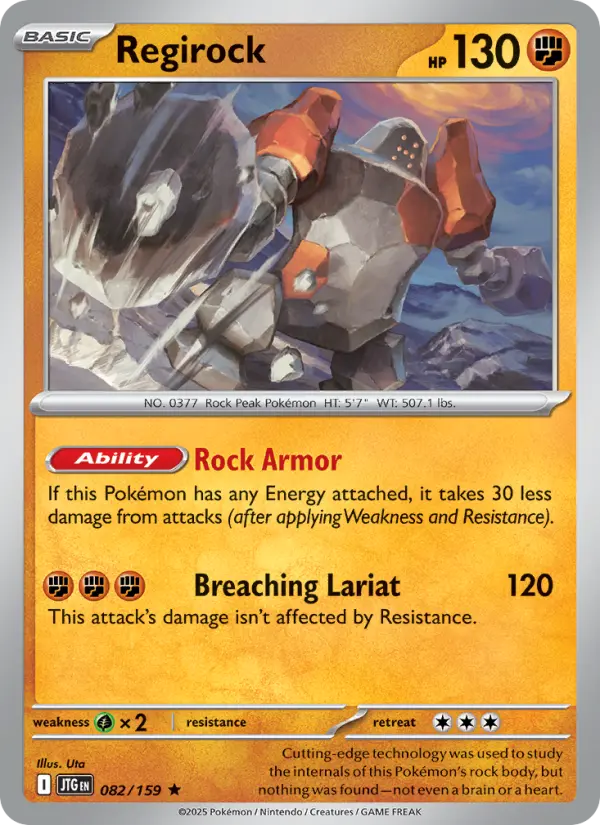 Regirock, Journey Together #82