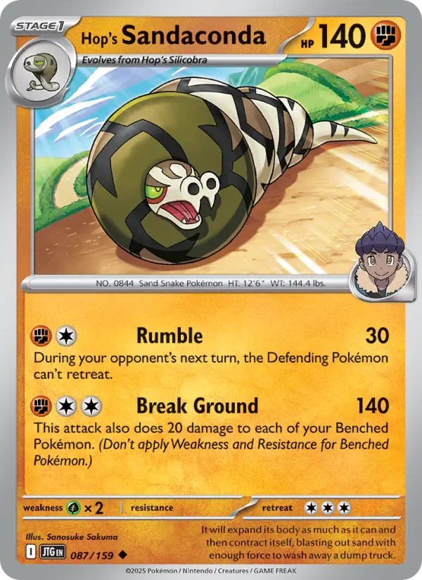 Hop's Sandaconda, Journey Together #87