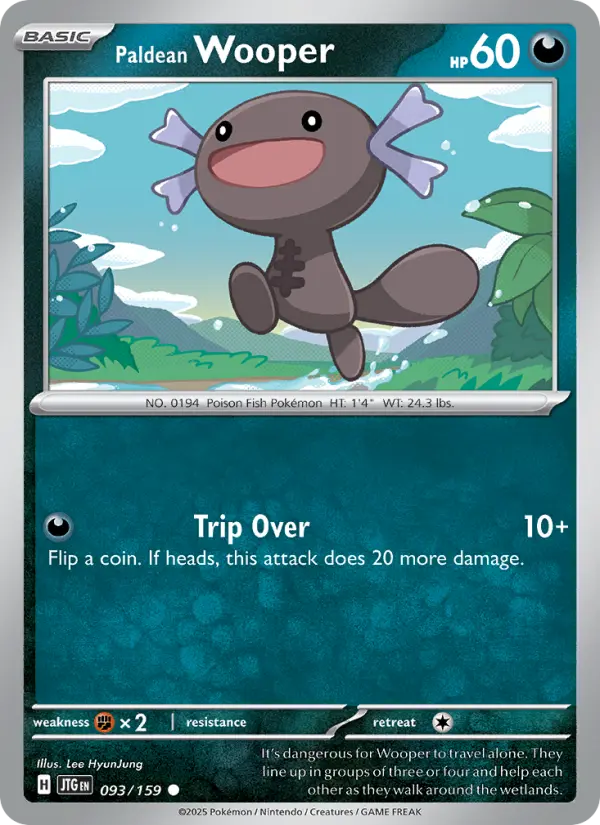 Paldean Wooper, Journey Together #93
