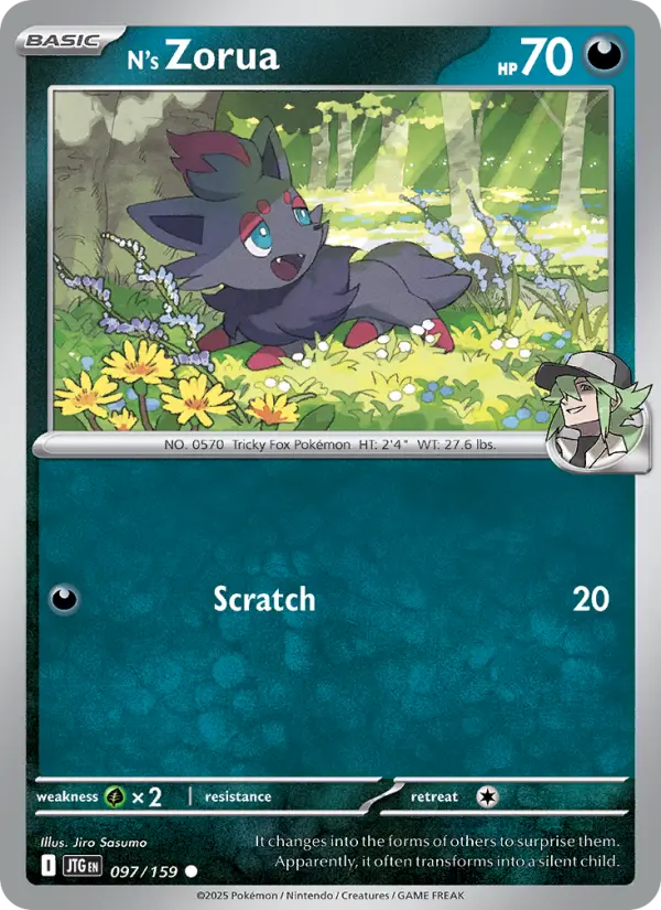 N's Zorua, Journey Together #97