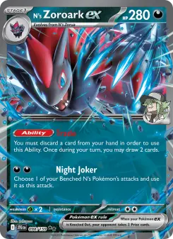 N's Zoroark ex, Journey Together #98/159