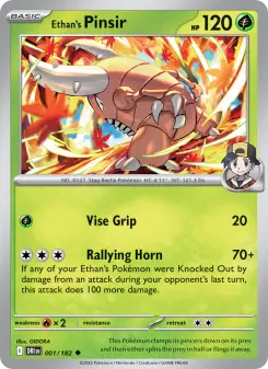 Ethan's Pinsir, Destined Rivals #1/182