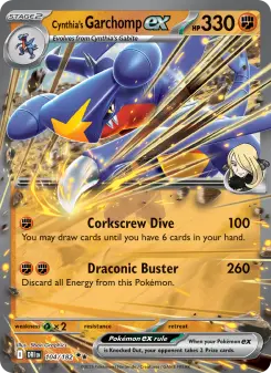 Cynthia's Garchomp ex, Destined Rivals #104/182
