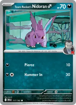 Team Rocket's Nidoran♂, Destined Rivals #117/182