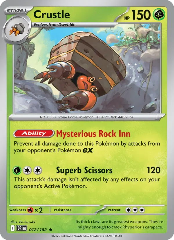 Crustle, Destined Rivals #12
