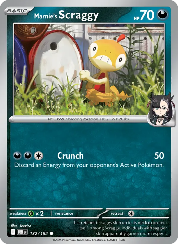 Marnie's Scraggy, Destined Rivals #132