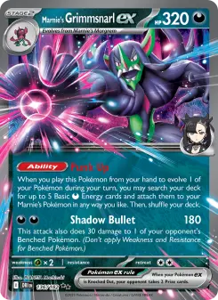 Marnie's Grimmsnarl ex, Destined Rivals #136/182
