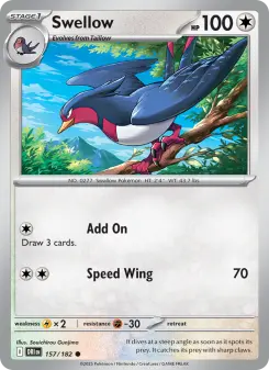 Swellow, Destined Rivals #157/182