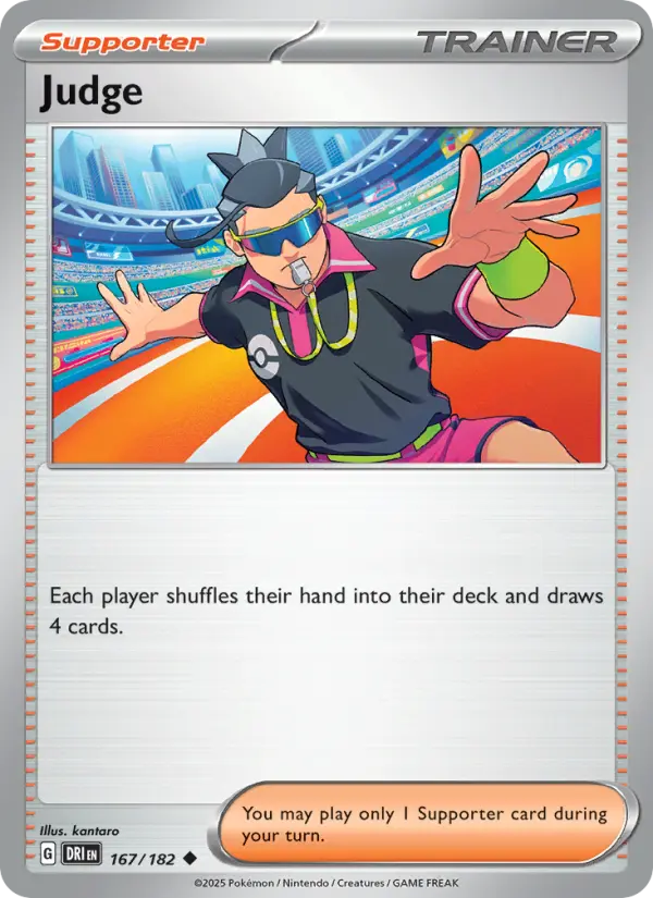 Judge, Destined Rivals #167