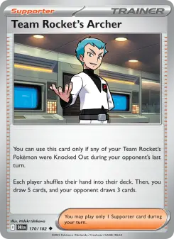 Team Rocket's Archer, Destined Rivals #170/182