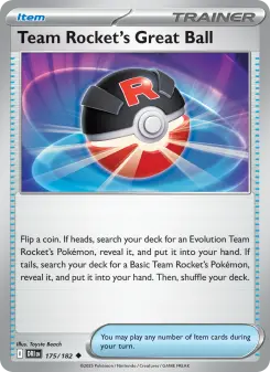 Team Rocket's Great Ball, Destined Rivals #175/182