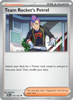 Team Rocket's Petrel, Destined Rivals #176/182