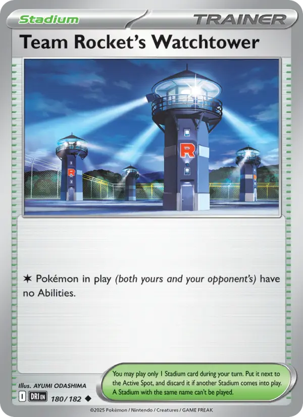 Team Rocket's Watchtower, Destined Rivals #180