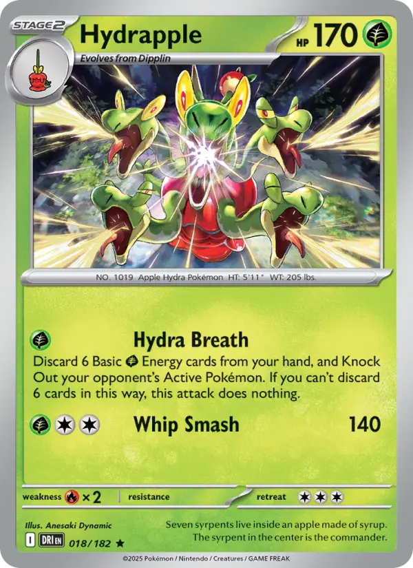 Hydrapple, Destined Rivals #18