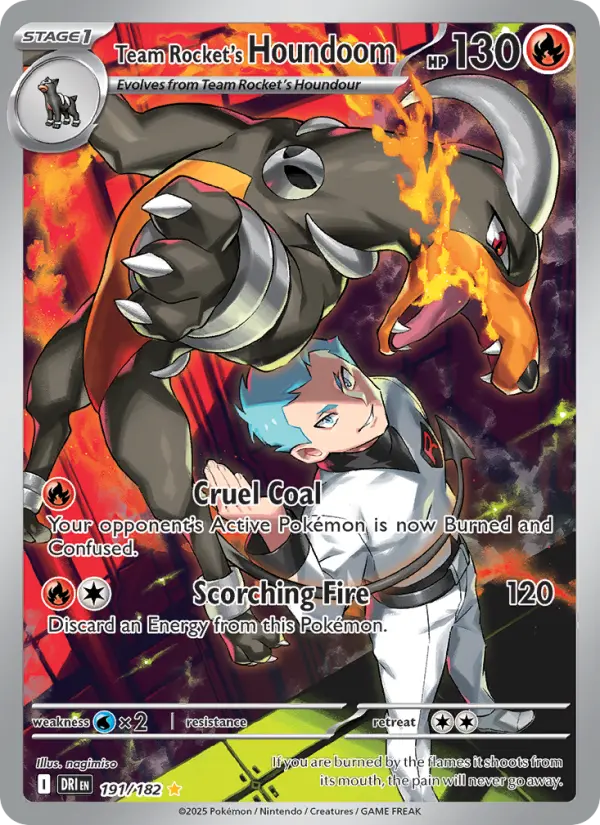Team Rocket's Houndoom, Destined Rivals #191