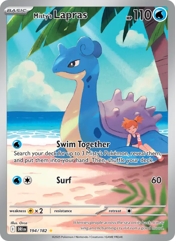 Misty's Lapras, Destined Rivals #194