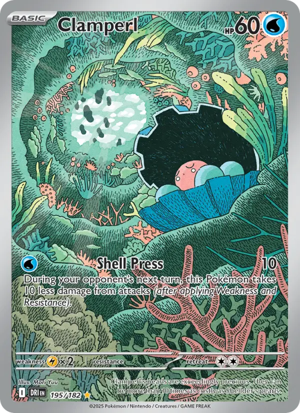 Clamperl, Destined Rivals #195