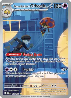Team Rocket's Orbeetle, Destined Rivals #198/182