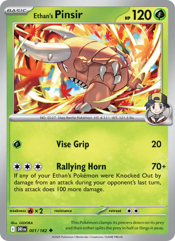 Ethan's Pinsir, Destined Rivals #1