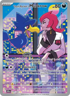 Team Rocket's Murkrow, Destined Rivals #200/182