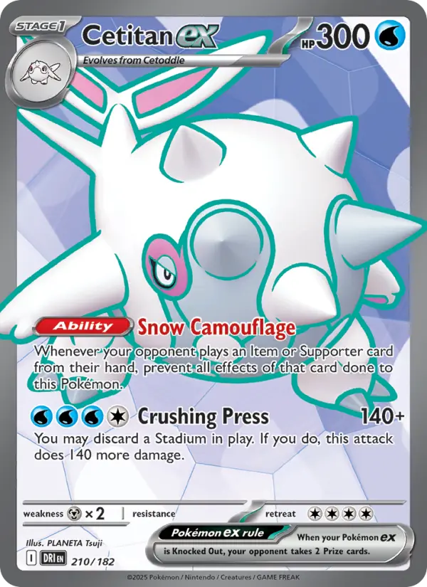 Cetitan ex, Destined Rivals #210