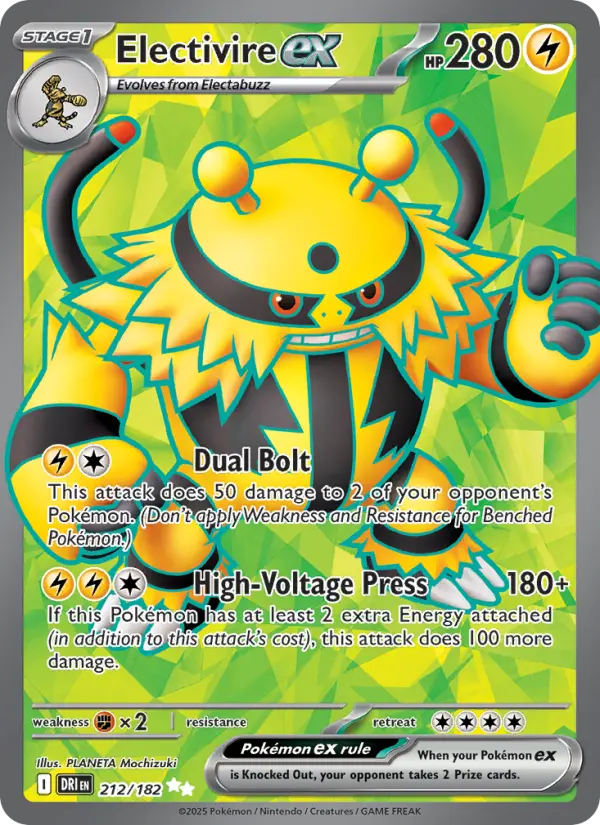 Electivire ex, Destined Rivals #212
