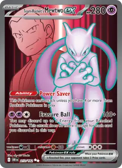 Team Rocket's Mewtwo ex, Destined Rivals #213/182